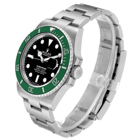 rolex submariner green cerachrom|Rolex green.